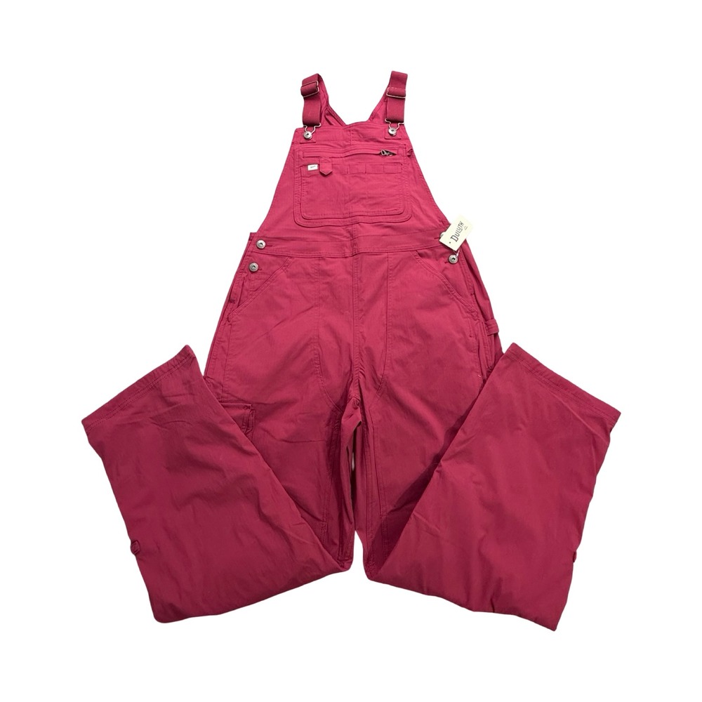 Duluth Heirloom Gardening Overalls Womens S x 29 Rose Pink Utility Gorpcore